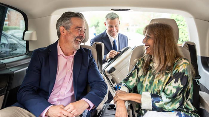 Enjoy your included nationwide chauffeur service